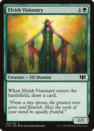 Elvish Visionary [Commander 2014] | Cracking-Singles