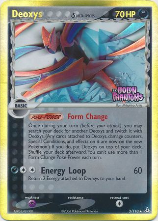 Deoxys (3/110) (Delta Species) (Stamped) [EX: Holon Phantoms] | Cracking-Singles