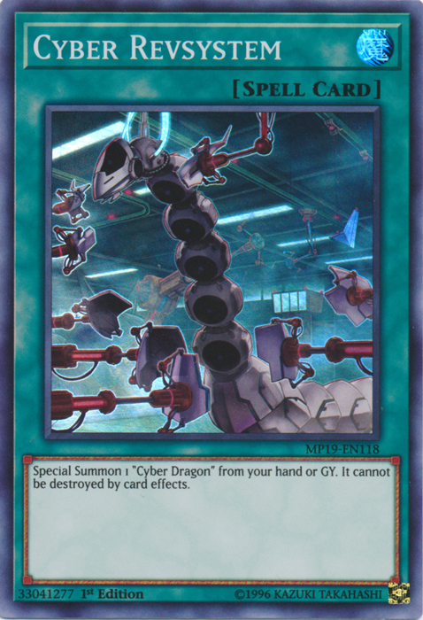 Cyber Revsystem [MP19-EN118] Super Rare | Cracking-Singles