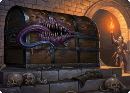 Mimic Art Card [Dungeons & Dragons: Adventures in the Forgotten Realms Art Series] | Cracking-Singles