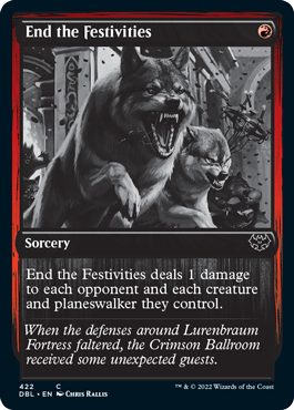 End the Festivities [Innistrad: Double Feature] | Cracking-Singles