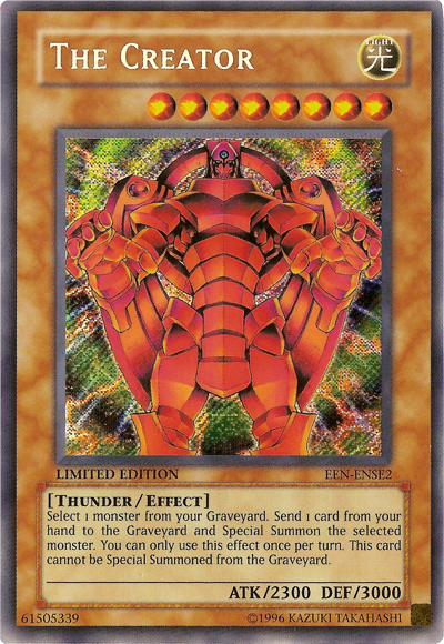 The Creator [EEN-ENSE2] Secret Rare | Cracking-Singles