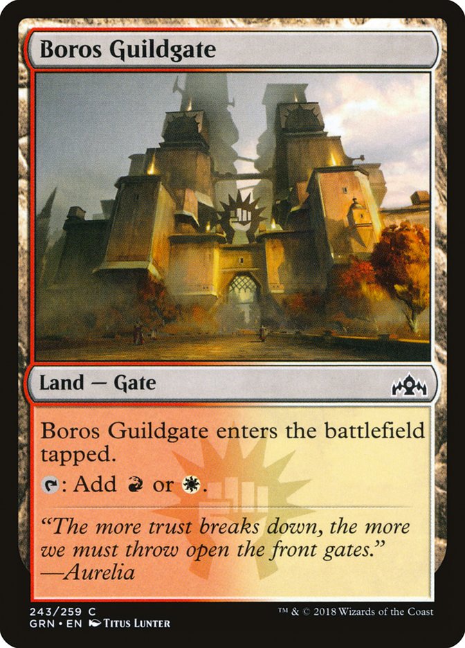 Boros Guildgate (243/259) [Guilds of Ravnica] | Cracking-Singles