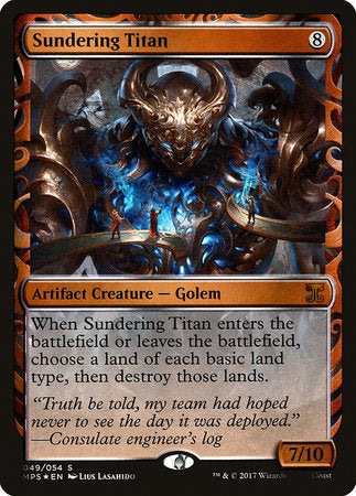 Sundering Titan [Kaladesh Inventions] | Cracking-Singles