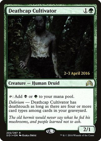 Deathcap Cultivator [Shadows over Innistrad Promos] | Cracking-Singles