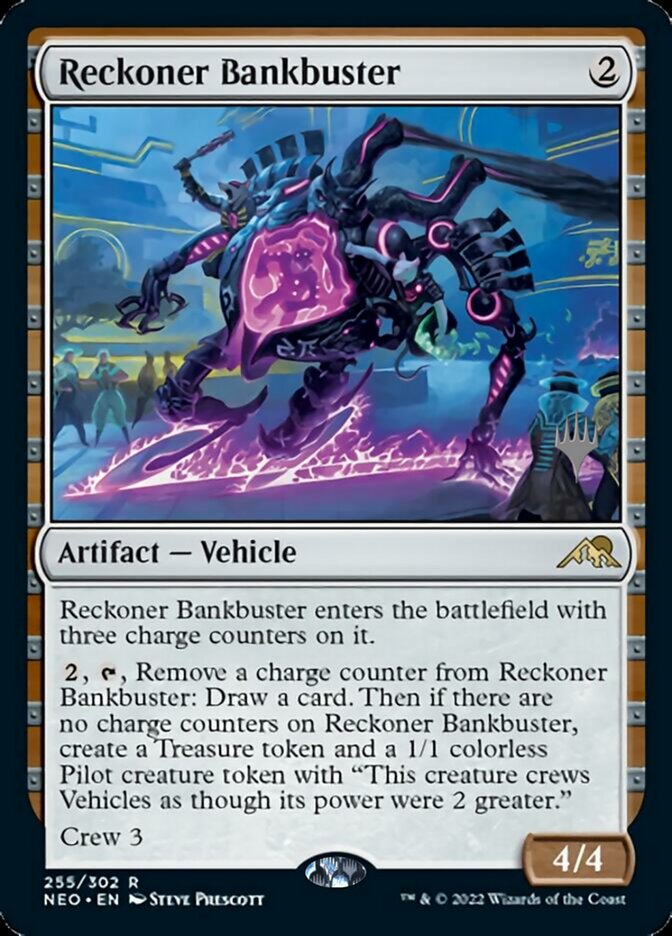 Reckoner Bankbuster (Promo Pack) [Kamigawa: Neon Dynasty Promos] | Cracking-Singles