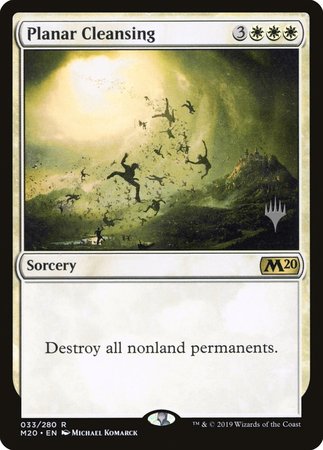 Planar Cleansing [Core Set 2020 Promos] | Cracking-Singles