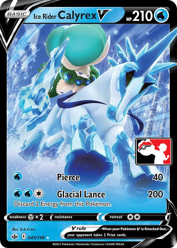 Ice Rider Calyrex V (045/198) [Prize Pack Series One] | Cracking-Singles