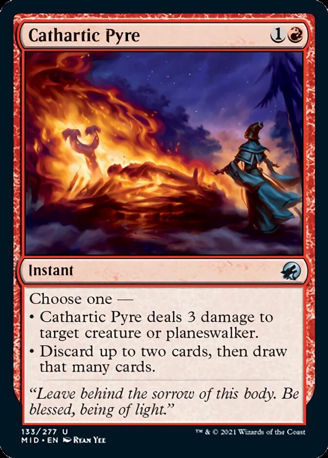 Cathartic Pyre [Innistrad: Midnight Hunt] | Cracking-Singles