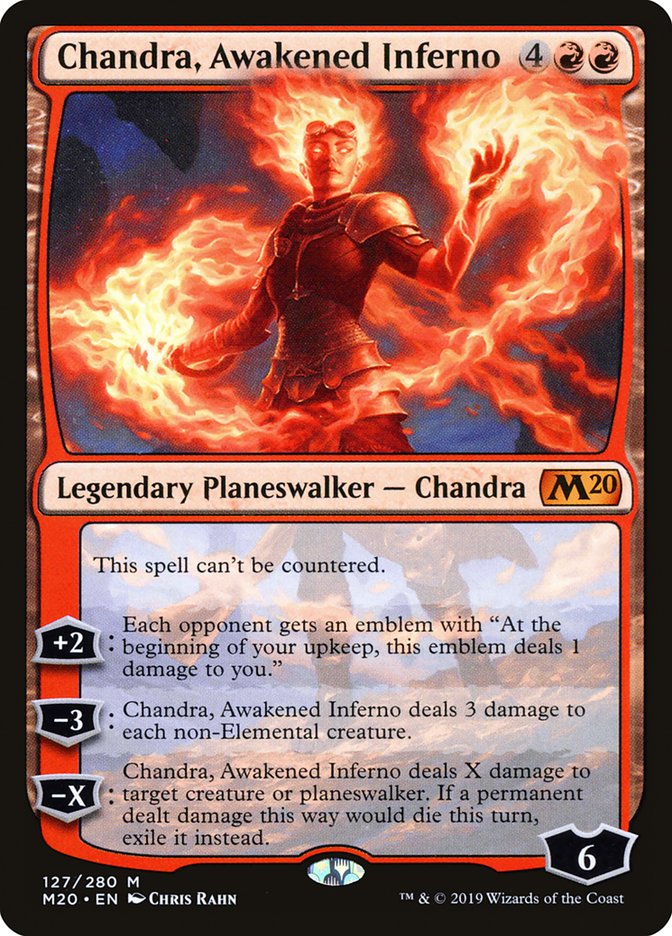 Chandra, Awakened Inferno [Core Set 2020] | Cracking-Singles