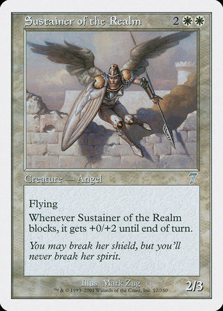 Sustainer of the Realm [Seventh Edition] | Cracking-Singles