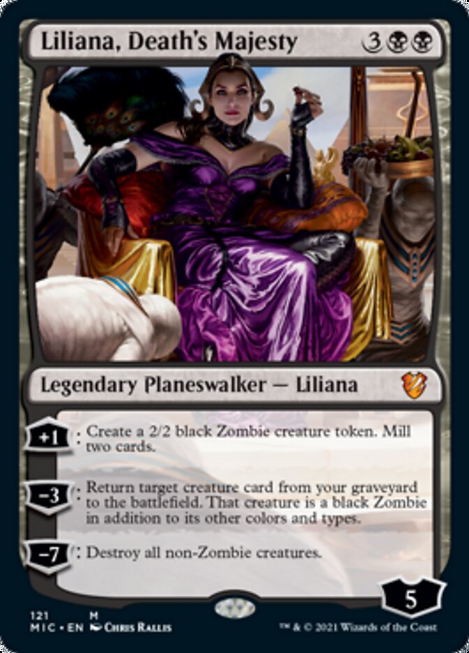 Liliana, Death's Majesty [Innistrad: Midnight Hunt Commander] | Cracking-Singles