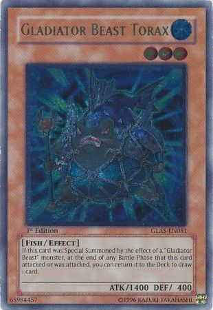 Gladiator Beast Torax [GLAS-EN081] Ultimate Rare | Cracking-Singles