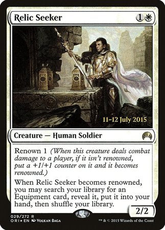 Relic Seeker [Magic Origins Promos] | Cracking-Singles