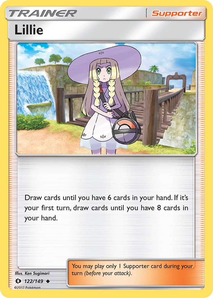 Lillie (122/149) [Sun & Moon: Base Set] | Cracking-Singles