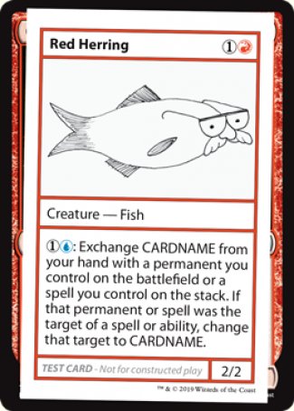 Red Herring (2021 Edition) [Mystery Booster Playtest Cards] | Cracking-Singles