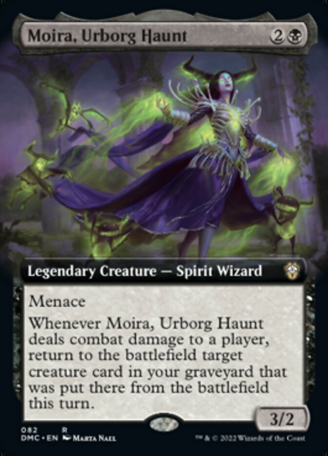 Moira, Urborg Haunt (Extended Art) [Dominaria United Commander] | Cracking-Singles