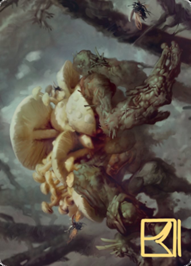 Swarm Shambler Art Card [Zendikar Rising Art Series] | Cracking-Singles