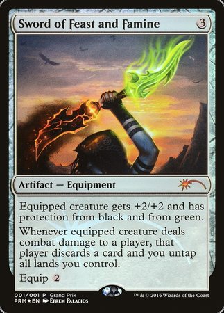 Sword of Feast and Famine [Grand Prix Promos] | Cracking-Singles