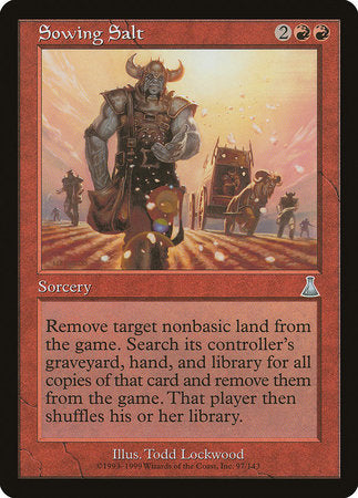 Sowing Salt [Urza's Destiny] | Cracking-Singles