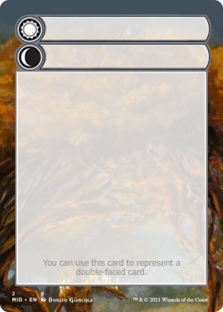 Helper Card (2/9) [Innistrad: Midnight Hunt Tokens] | Cracking-Singles