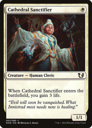 Cathedral Sanctifier [Duel Decks: Blessed vs. Cursed] | Cracking-Singles