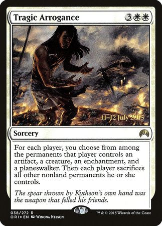 Tragic Arrogance [Magic Origins Promos] | Cracking-Singles