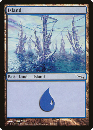 Island (294) [Mirrodin] | Cracking-Singles