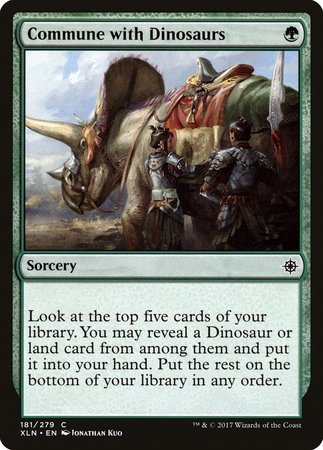 Commune with Dinosaurs [Ixalan] | Cracking-Singles