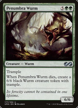 Penumbra Wurm [Ultimate Masters] | Cracking-Singles