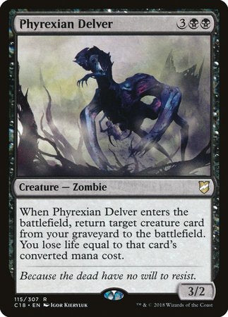 Phyrexian Delver [Commander 2018] | Cracking-Singles