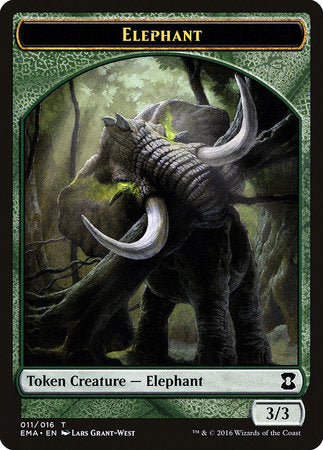 Elephant Token [Eternal Masters Tokens] | Cracking-Singles