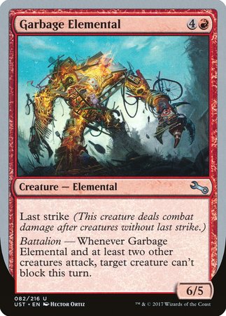 Garbage Elemental (F) [Unstable] | Cracking-Singles