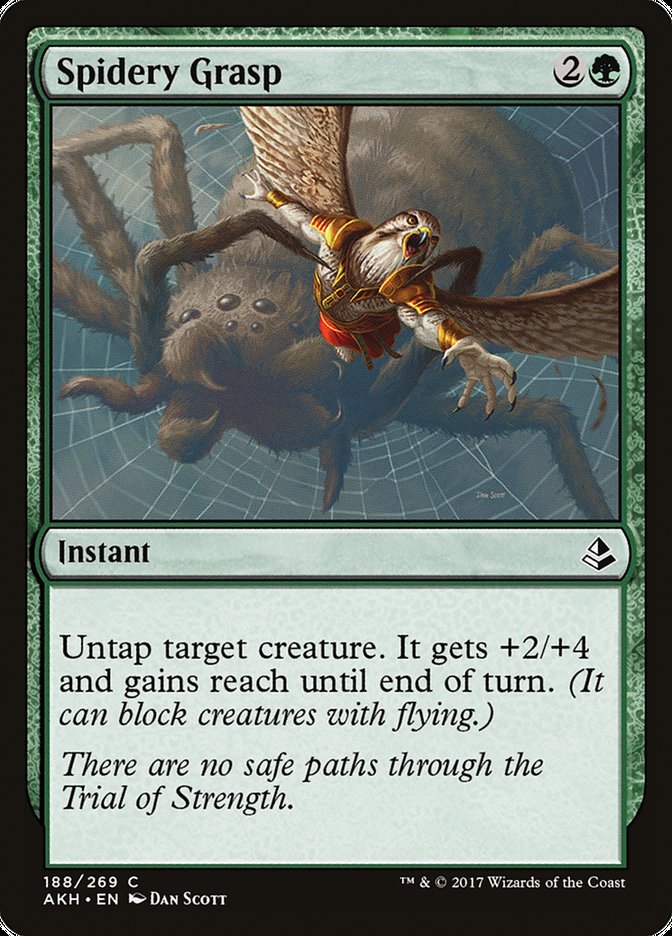 Spidery Grasp [Amonkhet] | Cracking-Singles