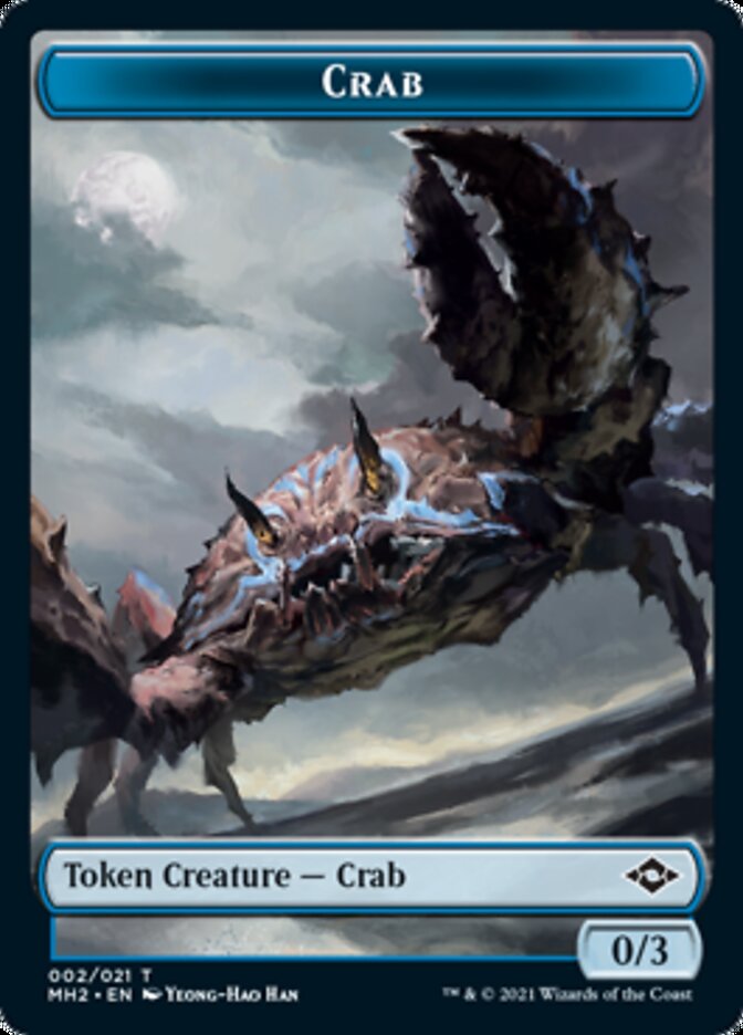 Crab Token [Modern Horizons 2 Tokens] | Cracking-Singles