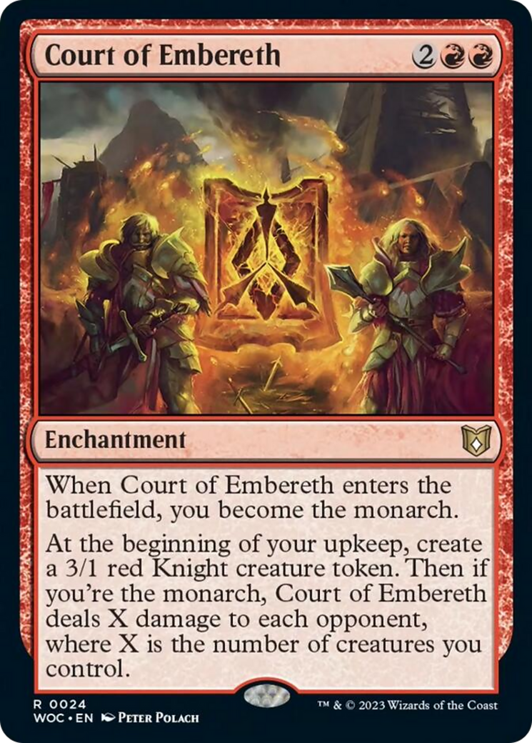 Court of Embereth [Wilds of Eldraine Commander] | Cracking-Singles