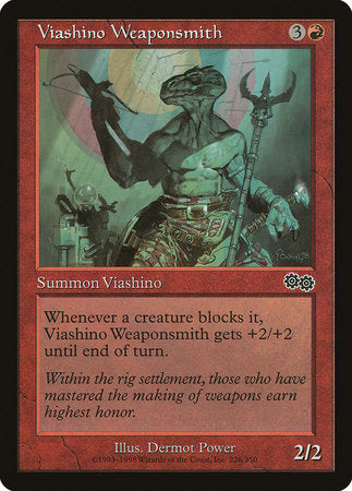 Viashino Weaponsmith [Urza's Saga] | Cracking-Singles