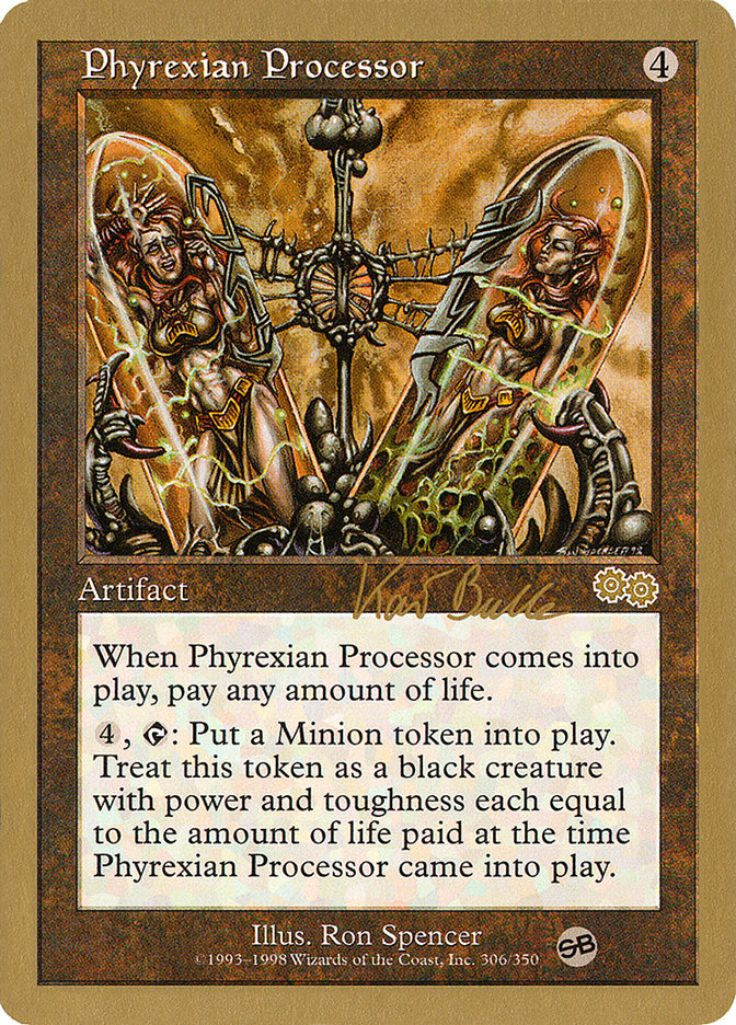 Phyrexian Processor (Kai Budde) (SB) [World Championship Decks 1999] | Cracking-Singles