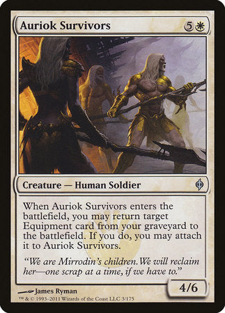 Auriok Survivors [New Phyrexia] | Cracking-Singles