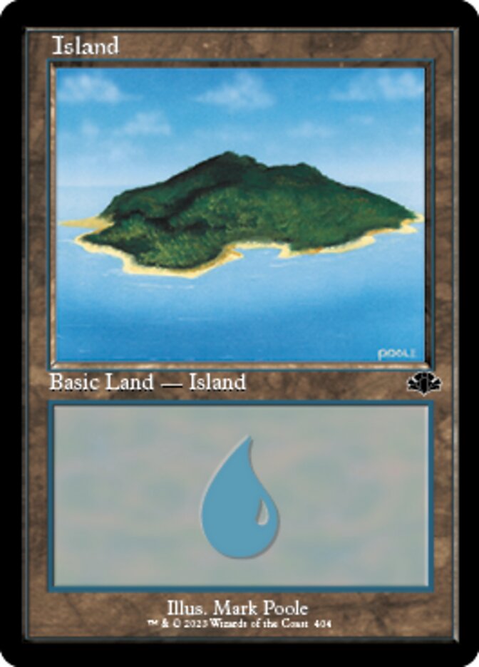 Island (404) (Retro) [Dominaria Remastered] | Cracking-Singles