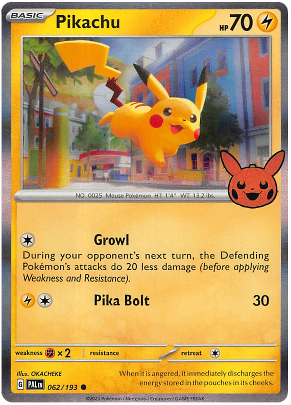 Pikachu (062/193) [Trick or Trade 2023] | Cracking-Singles