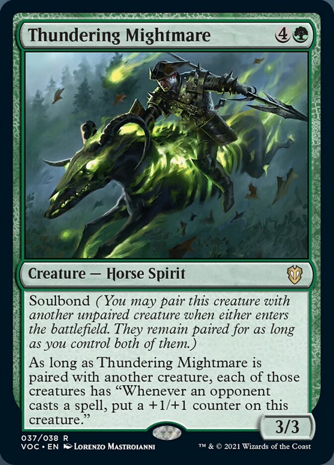 Thundering Mightmare [Innistrad: Crimson Vow Commander] | Cracking-Singles