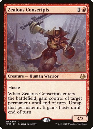 Zealous Conscripts [Modern Masters 2017] | Cracking-Singles