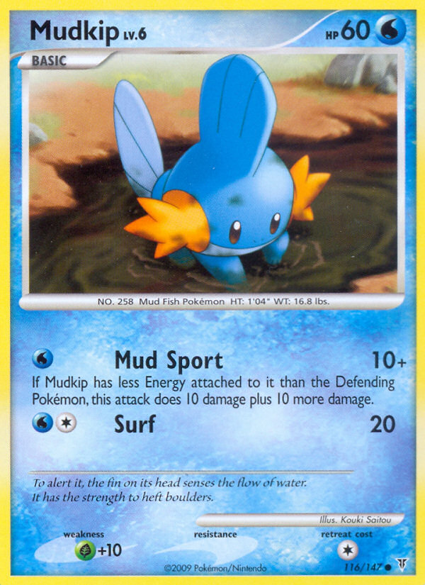 Mudkip (116/147) [Platinum: Supreme Victors] | Cracking-Singles