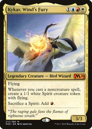 Kykar, Wind's Fury [Core Set 2020 Promos] | Cracking-Singles