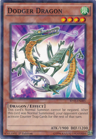 Dodger Dragon [BP03-EN085] Shatterfoil Rare | Cracking-Singles