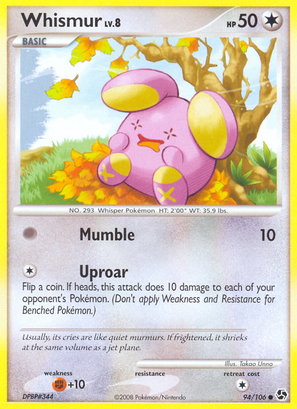 Whismur (94/106) [Diamond & Pearl: Great Encounters] | Cracking-Singles