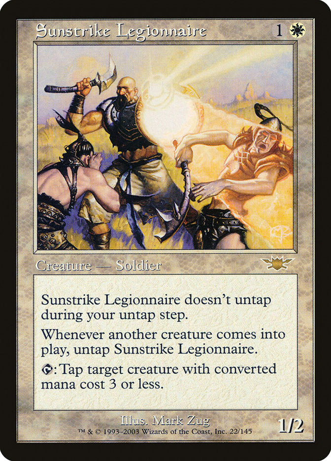 Sunstrike Legionnaire [Legions] | Cracking-Singles