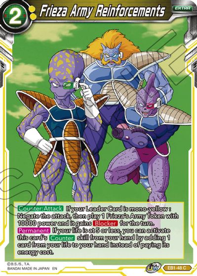 Frieza Army Reinforcements (EB1-48) [Battle Evolution Booster] | Cracking-Singles