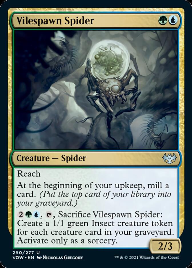 Vilespawn Spider [Innistrad: Crimson Vow] | Cracking-Singles